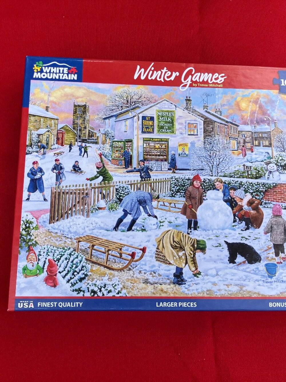 White Mountain Puzzle - Winter Games